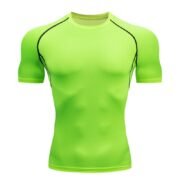 Men’s Blank Bodybuilding Active Gym Wear T-Shirt - Image 2