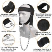 Head & Neck Strength Training Harness with Chain - Image 5