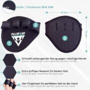 Weight Lifting Gym Grip Pads - Image 4