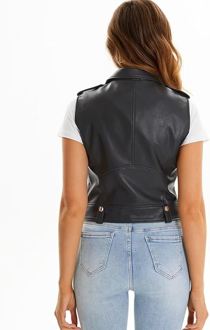 Leather Vest For Women