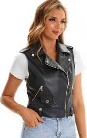 Leather Vest For Women