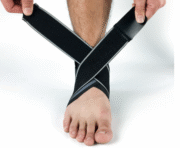 Ankle Strap 1 Pair High Quality Polyester & Latex Yarn Support for Injury Protection - Image 4